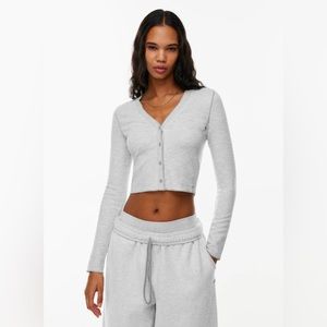 Aritzia waffle long sleeve